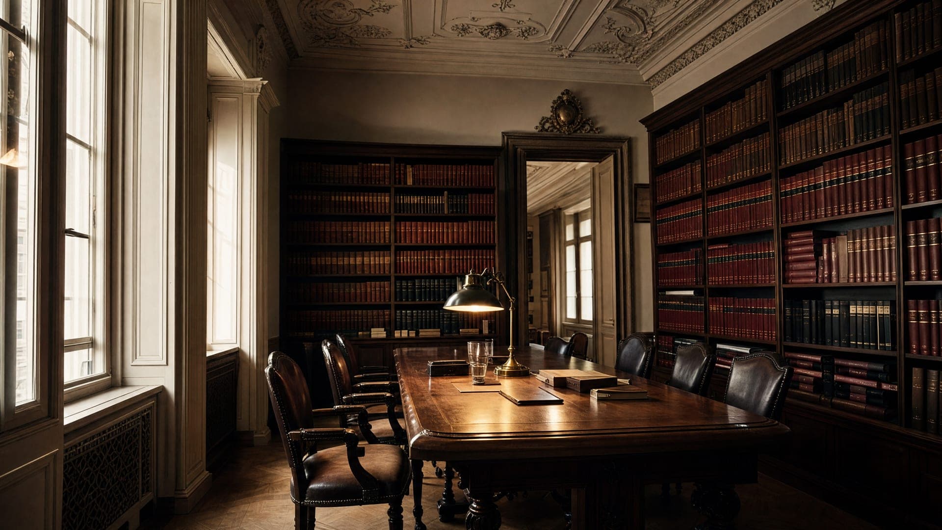 Bibliothek der Kanzlei in der Ferstelgasse 1