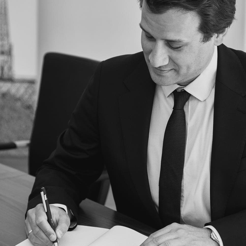 Mag. Philipp Haller bei der Arbeit