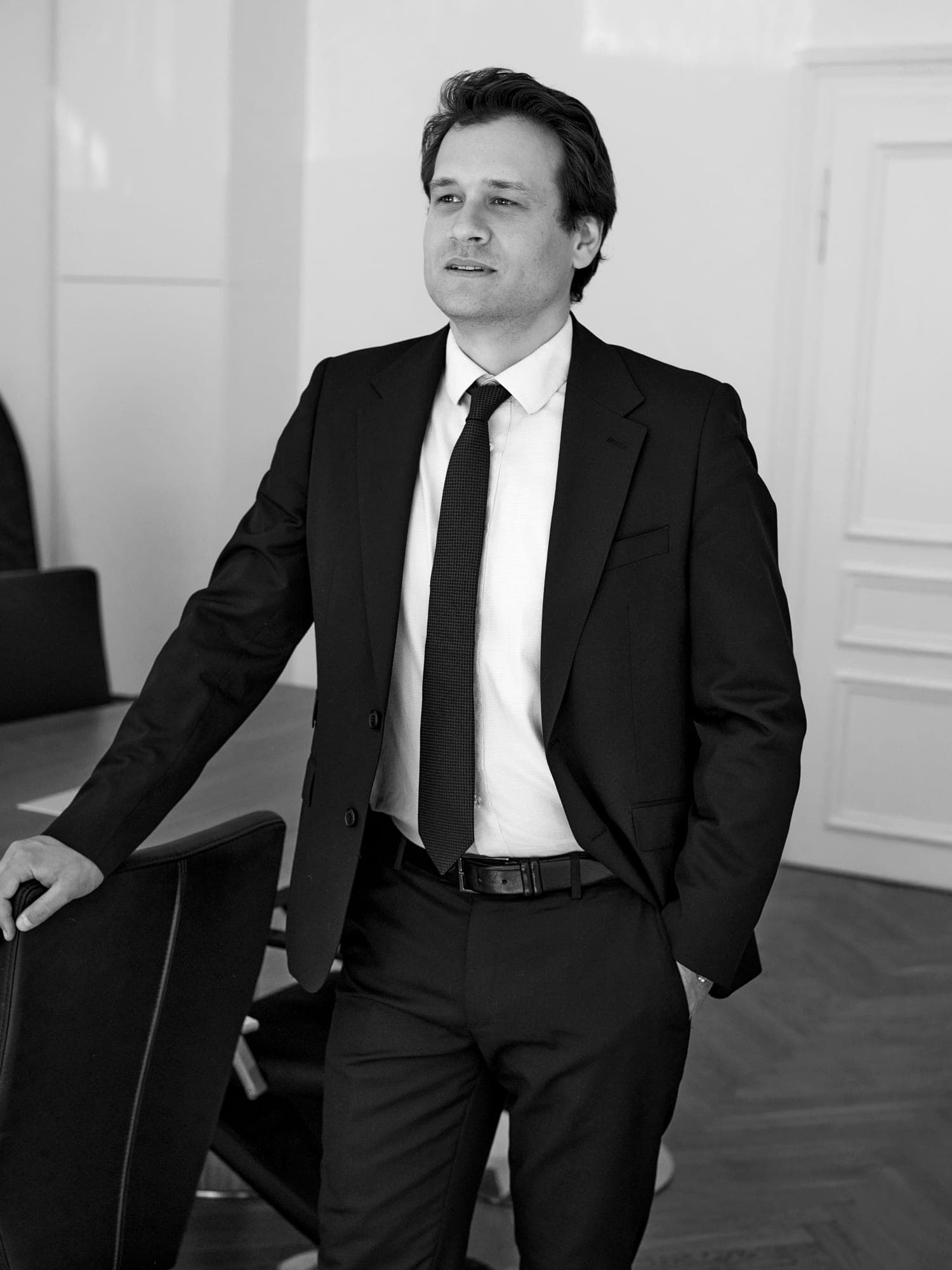 Mag. Philipp Haller in der Kanzlei